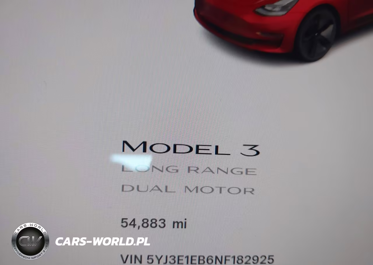 2022 Tesla Model 3 Long Range Dual Motor All-Wheel Drive VIN:5YJ3E1EB6NF182925 - 14
