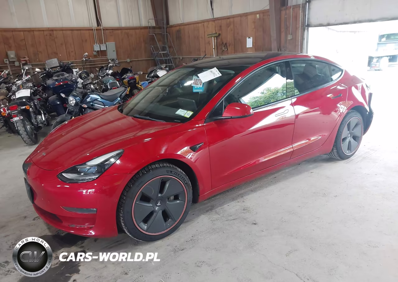 2022 Tesla Model 3 Long Range Dual Motor All-Wheel Drive VIN:5YJ3E1EB6NF182925 - 2