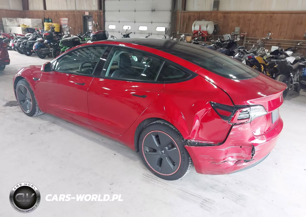 2022 Tesla Model 3 Long Range Dual Motor All-Wheel Drive VIN:5YJ3E1EB6NF182925 - 3