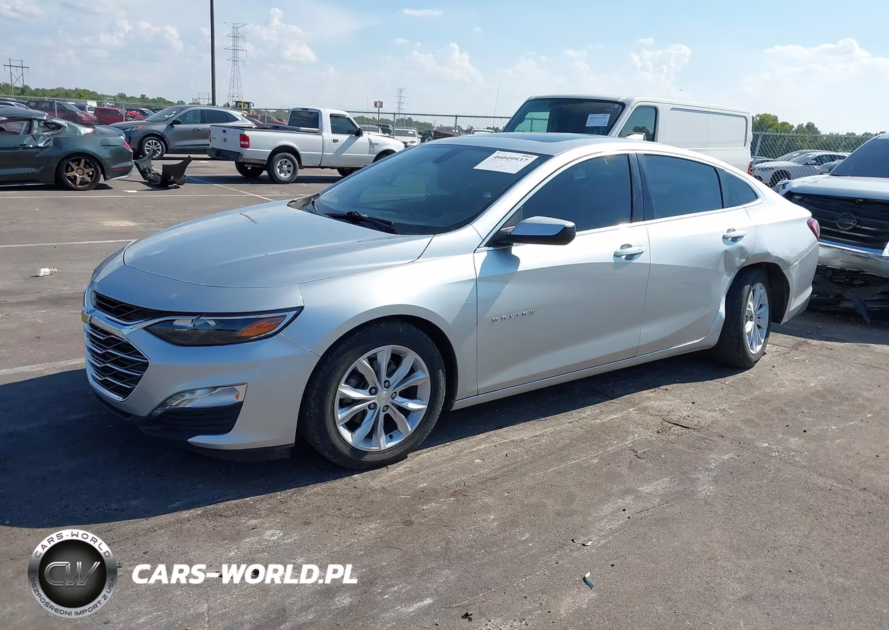 2021 Chevrolet Malibu Fwd Lt VIN:1G1ZD5ST2MF070370 - 2