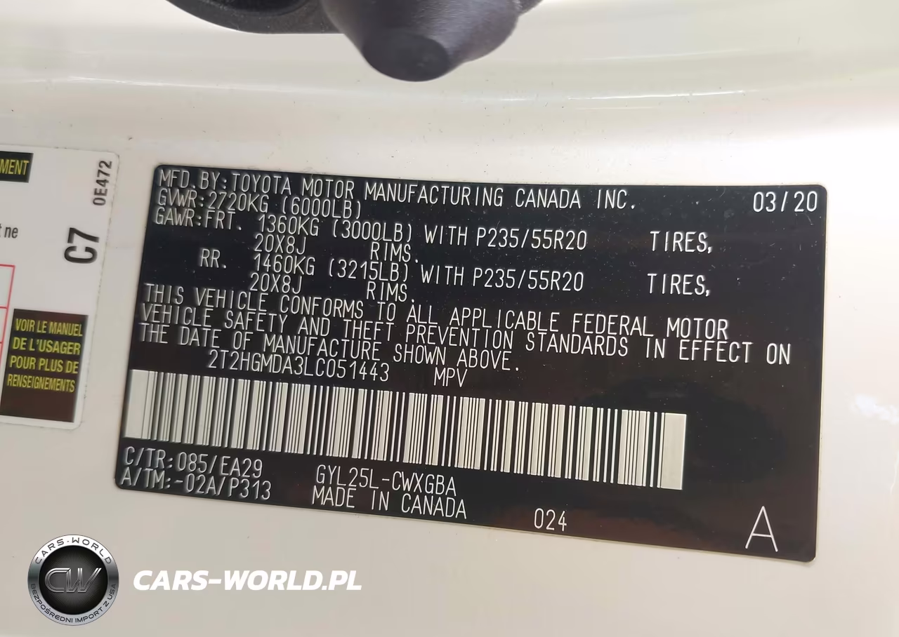 2020 Lexus Rx 450H VIN:2T2HGMDA3LC051443 - 9