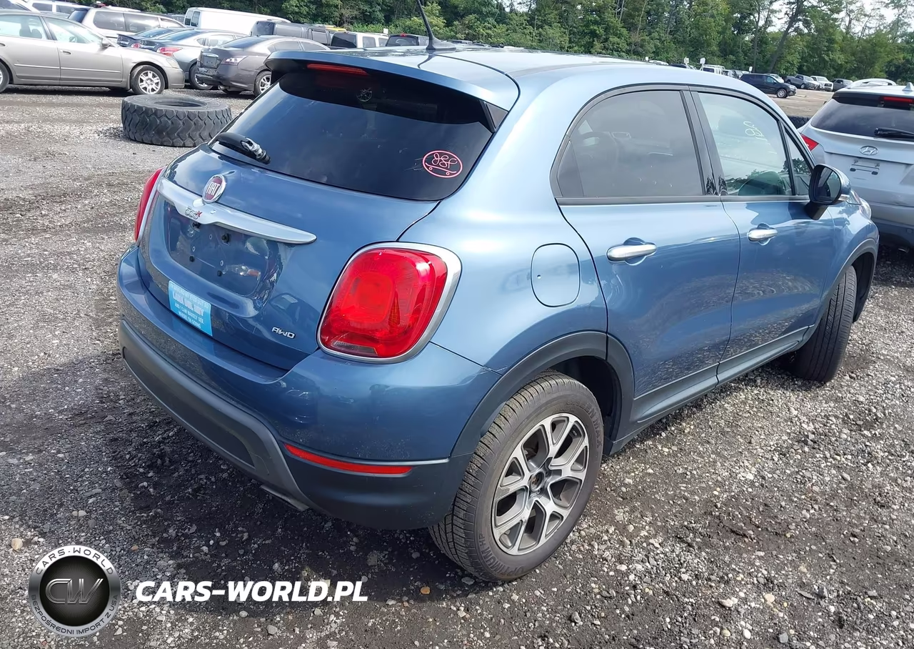 2017 Fiat 500X Trekking Awd VIN:ZFBCFYCB7HP614458 - 4