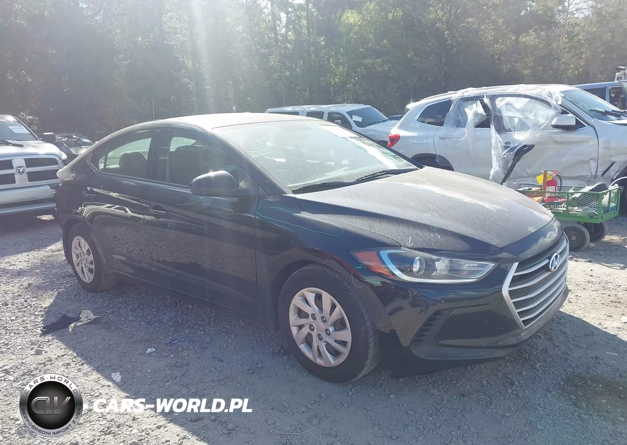2018 Hyundai Elantra Se VIN:5NPD74LF9JH355175 - 1