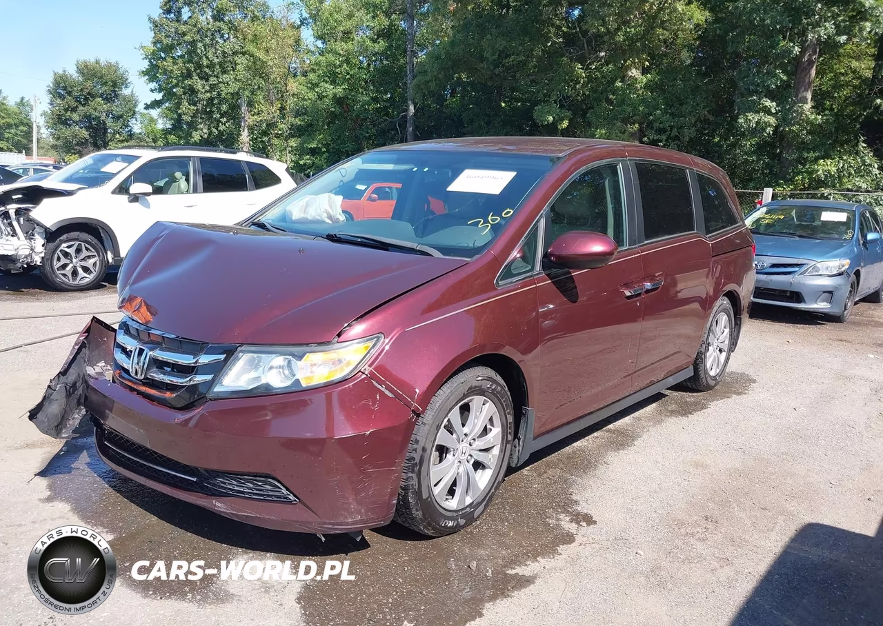 2016 Honda Odyssey Se VIN:5FNRL5H35GB055694 - 2