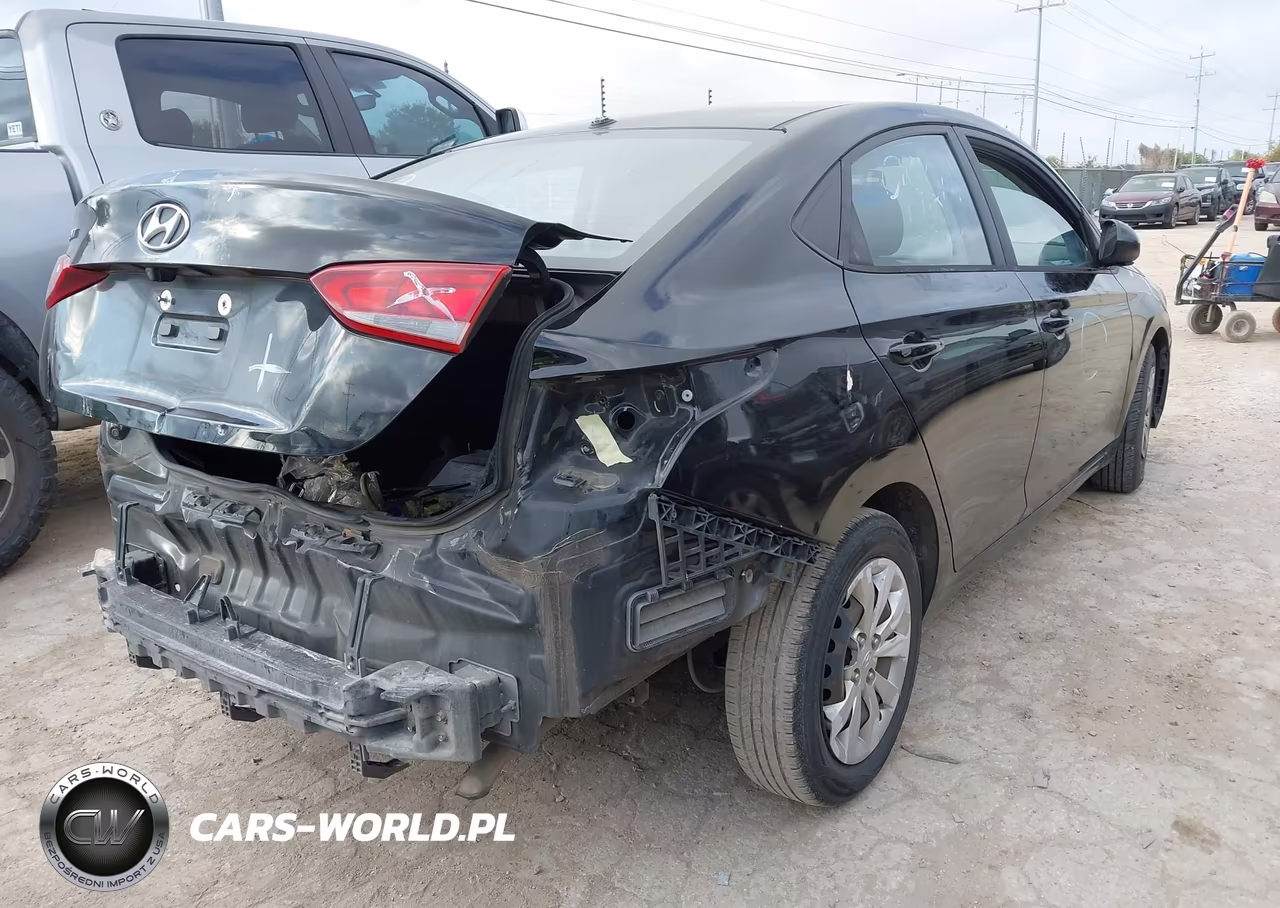 2021 Hyundai Accent Se VIN:3KPC24A62ME128951 - 4