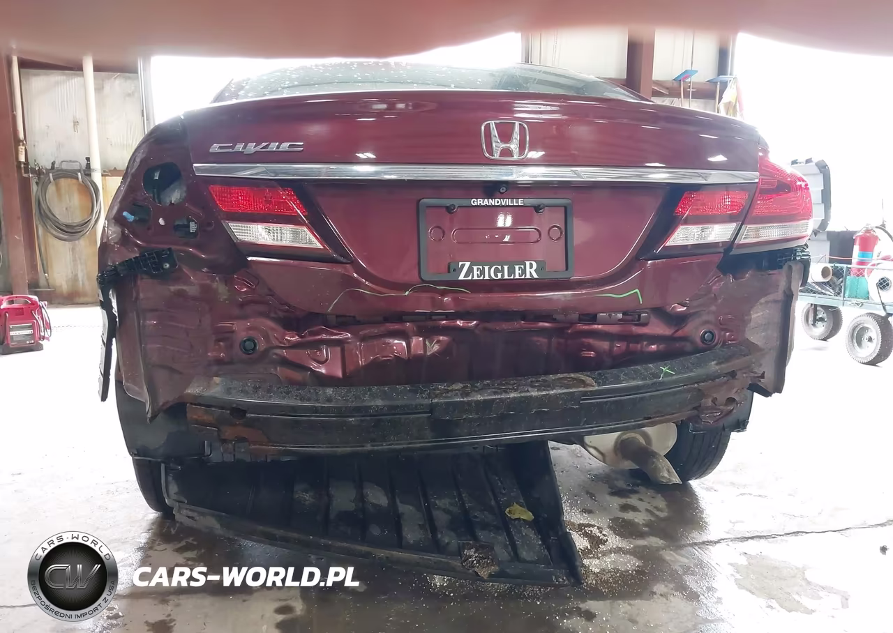 2013 Honda Civic Lx VIN:19XFB2F58DE066277 - 13