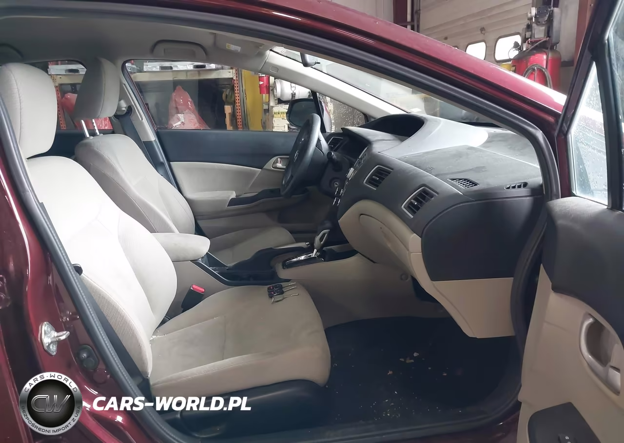 2013 Honda Civic Lx VIN:19XFB2F58DE066277 - 5