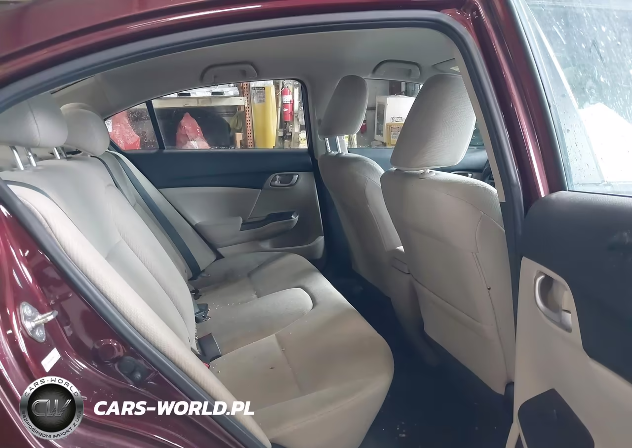 2013 Honda Civic Lx VIN:19XFB2F58DE066277 - 8