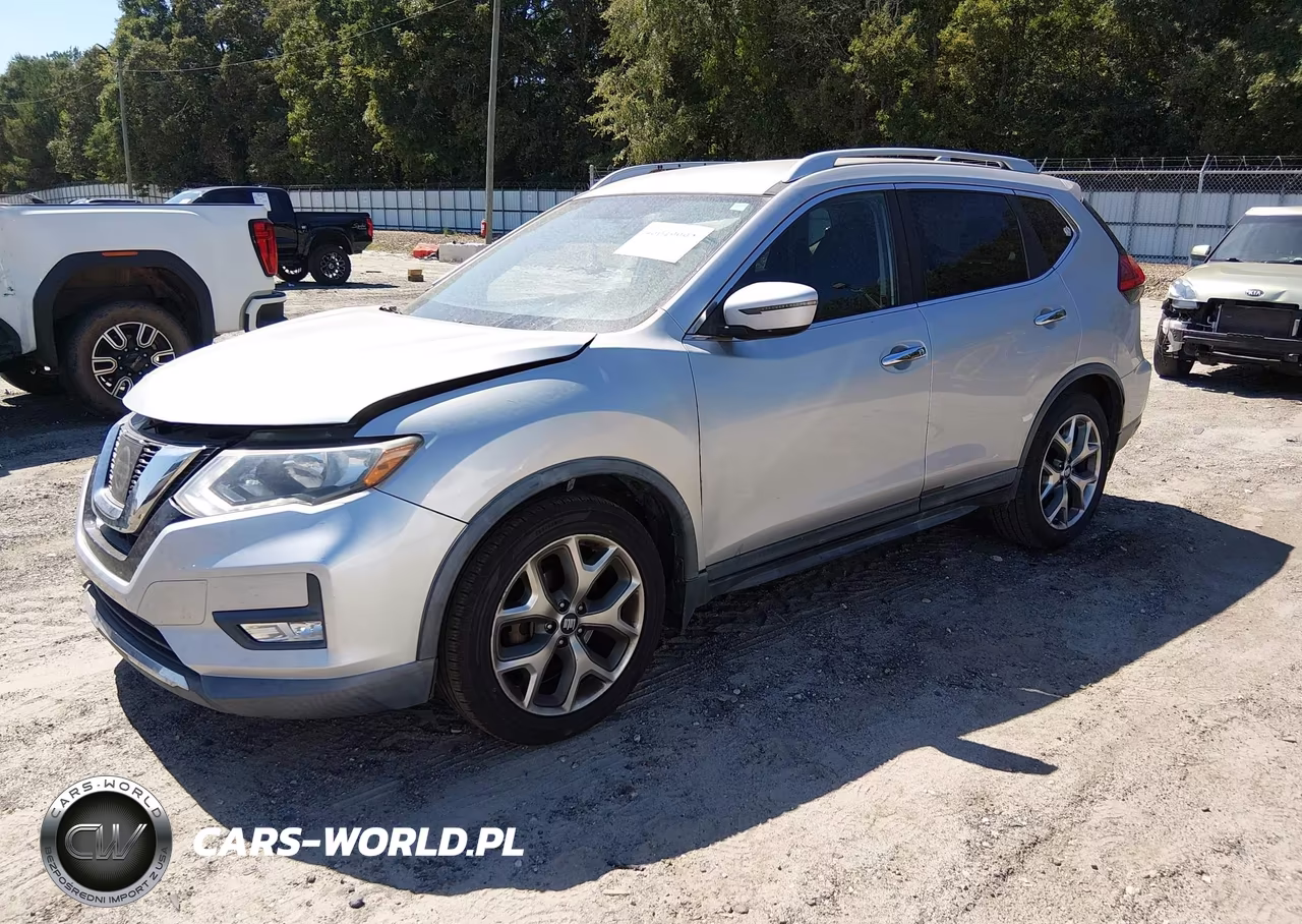 2017 Nissan Rogue Sv VIN:KNMAT2MT6HP595600 - 2