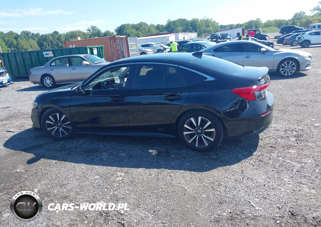 2022 Honda Civic Ex VIN:JHMFE1F75NX009313 - 14