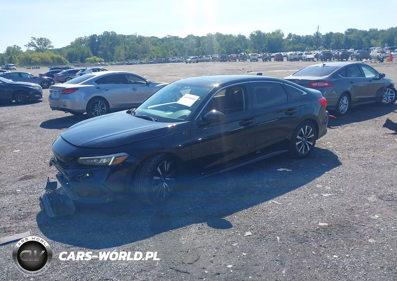 2022 Honda Civic Ex VIN:JHMFE1F75NX009313 - 2
