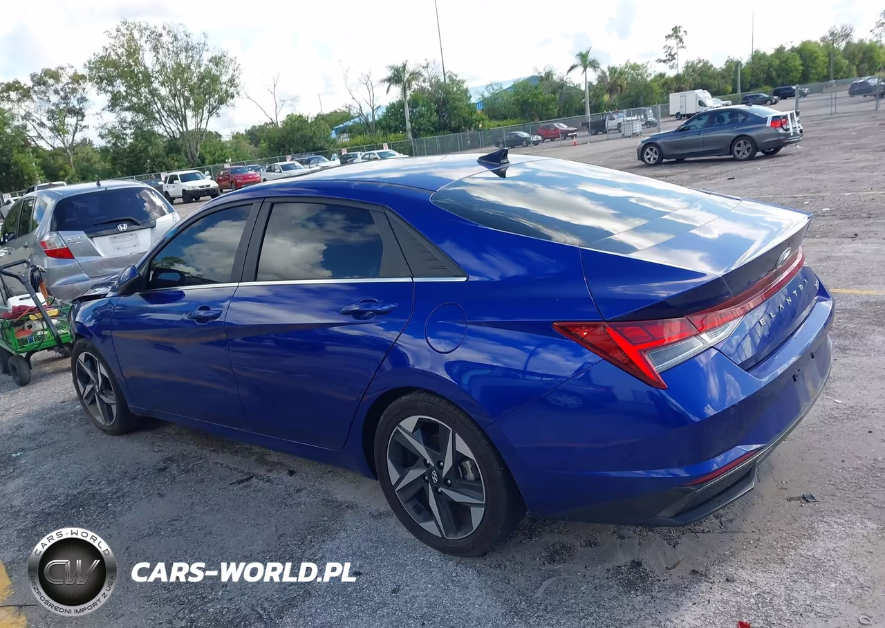 2023 Hyundai Elantra Hybrid Limited VIN:KMHLN4AJ8PU062435 - 3