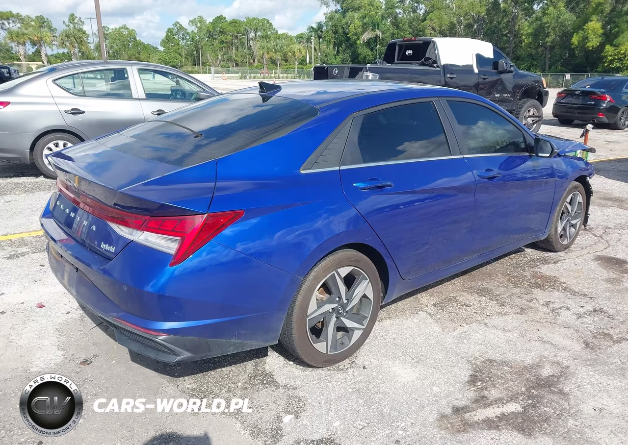 2023 Hyundai Elantra Hybrid Limited VIN:KMHLN4AJ8PU062435 - 4