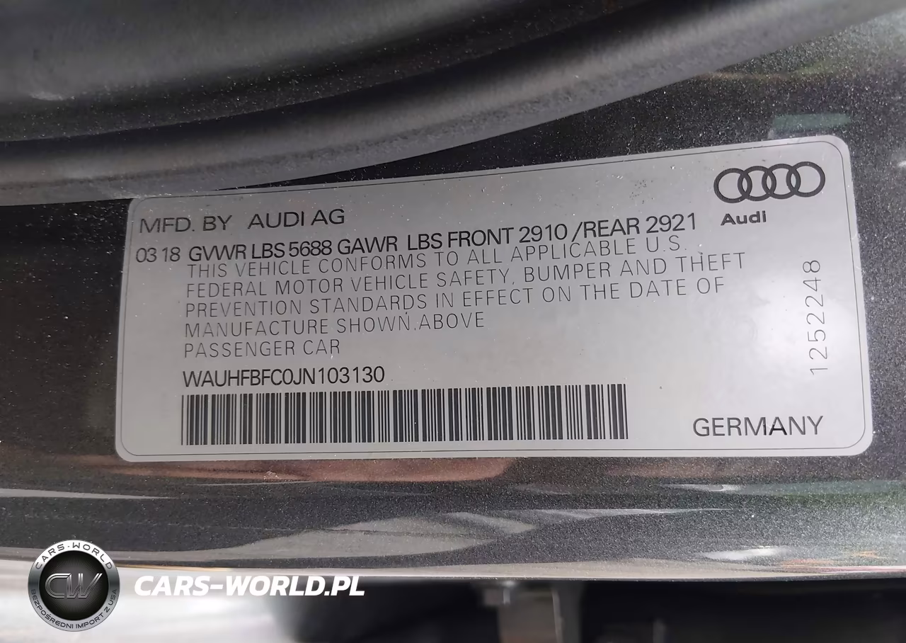 2018 Audi S6 4.0T Premium Plus VIN:WAUHFBFC0JN103130 - 9