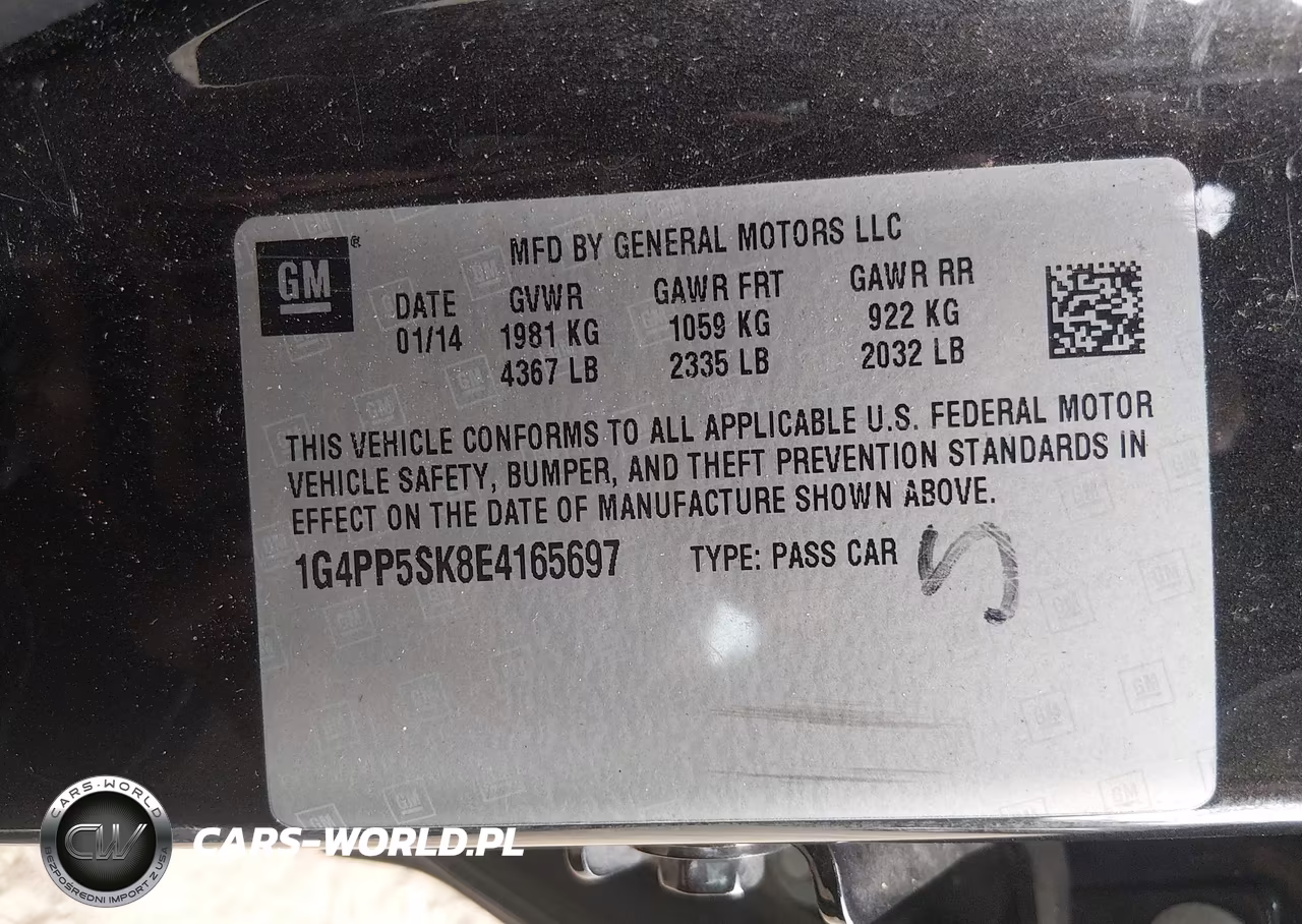 2014 Buick Verano VIN:1G4PP5SK8E4165697 - 9