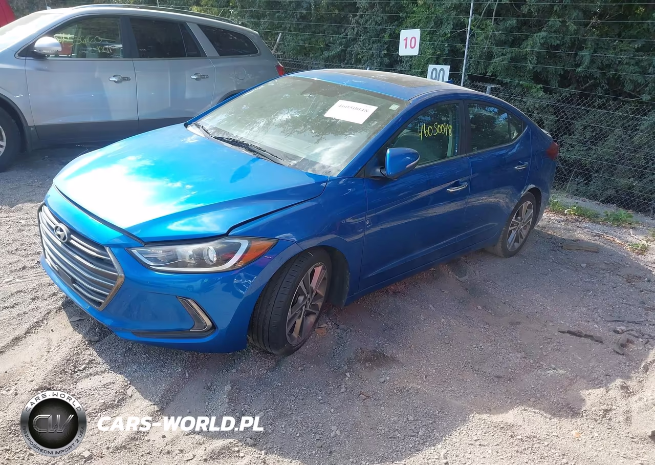 2017 Hyundai Elantra Limited VIN:5NPD84LF1HH114914 - 2