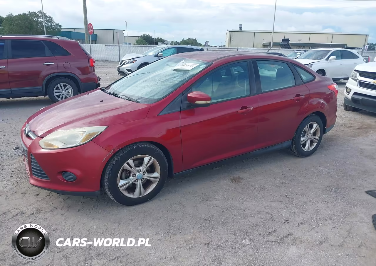 2013 Ford Focus Se VIN:1FADP3F22DL181491 - 2