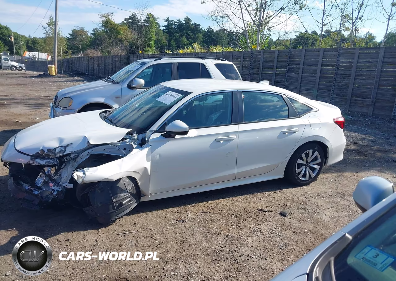 2025 Honda Civic Lx VIN:2HGFE2F21SH527111 - 15