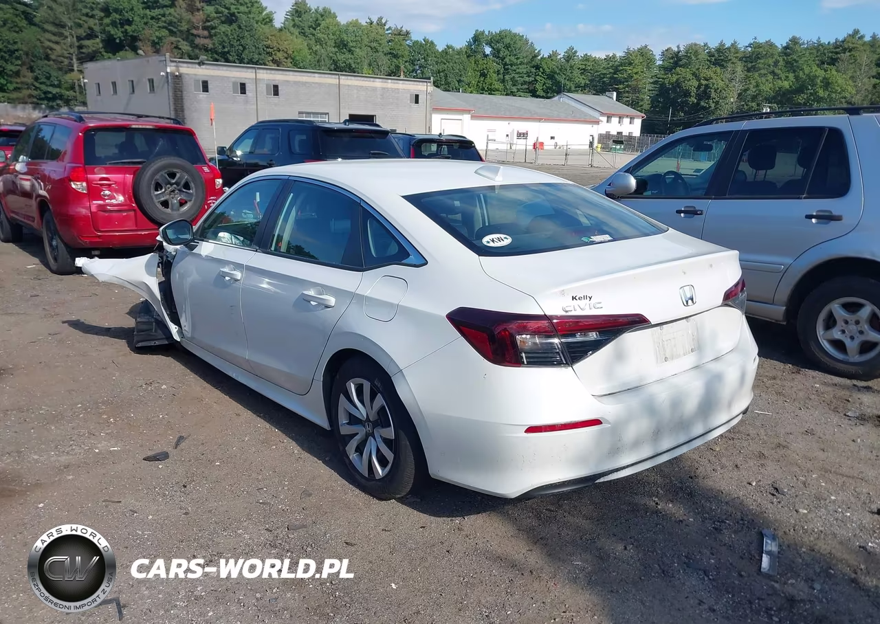 2025 Honda Civic Lx VIN:2HGFE2F21SH527111 - 3