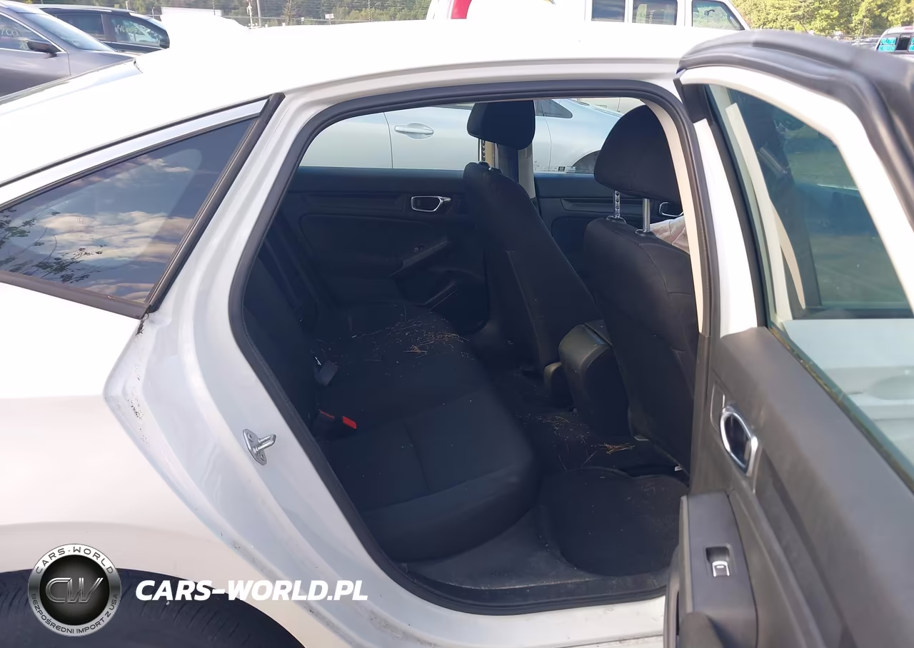 2025 Honda Civic Lx VIN:2HGFE2F21SH527111 - 8