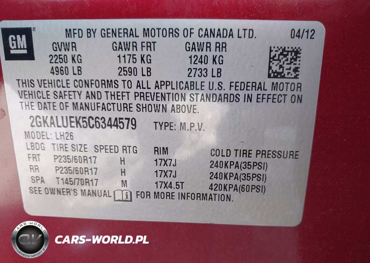 2012 GMC Terrain Slt-1 VIN:2GKALUEK5C6344579 - 9