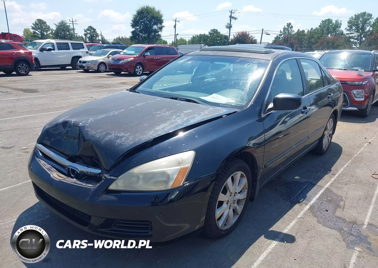 2006 Honda Accord 3.0 Ex VIN:1HGCM665X6A001913 - 2