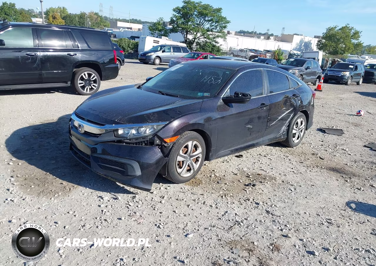 2017 Honda Civic Lx VIN:2HGFC2F55HH515231 - 2