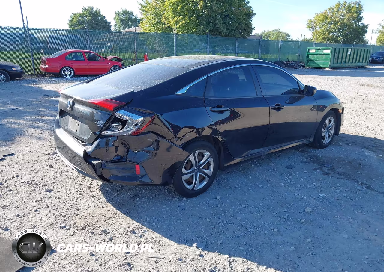 2017 Honda Civic Lx VIN:2HGFC2F55HH515231 - 4