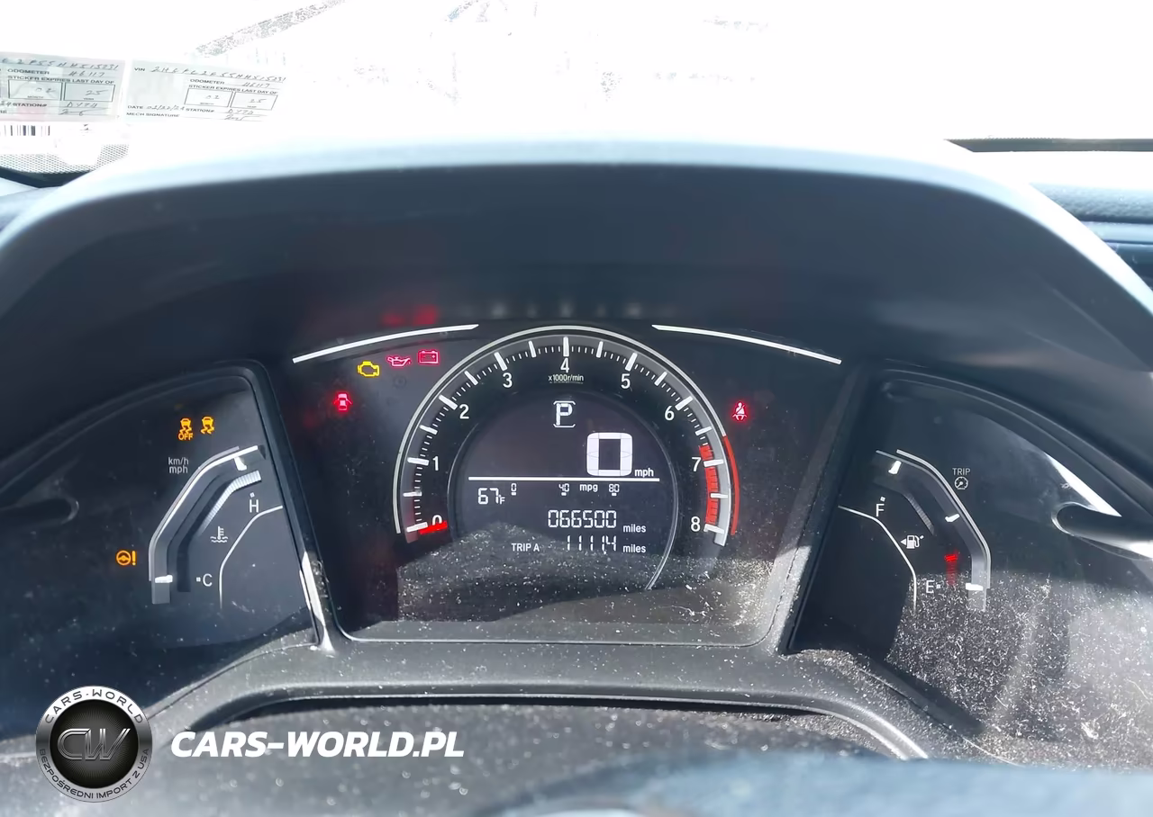 2017 Honda Civic Lx VIN:2HGFC2F55HH515231 - 7