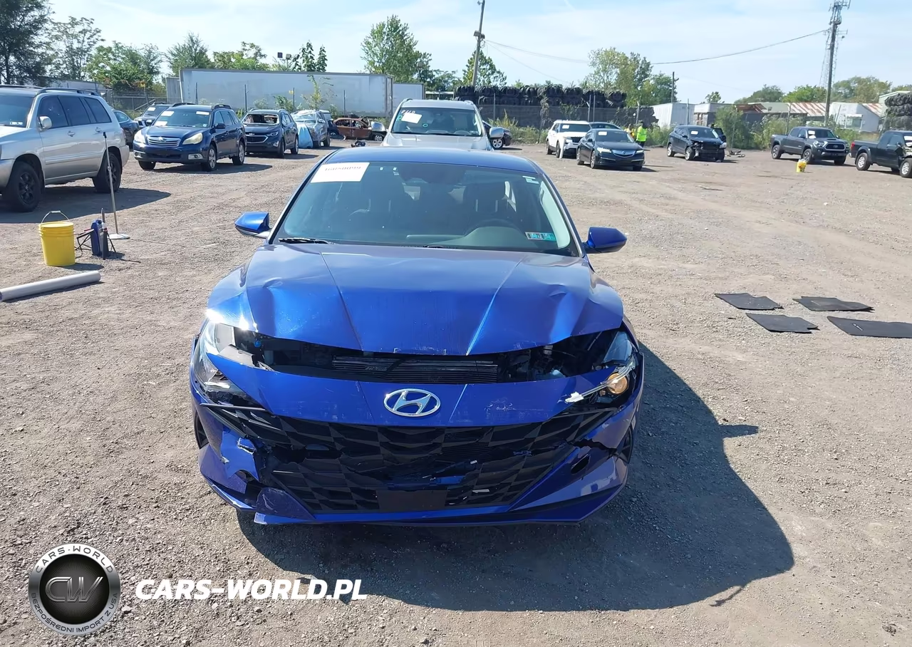 2021 Hyundai Elantra Sel VIN:5NPLS4AG6MH028663 - 13