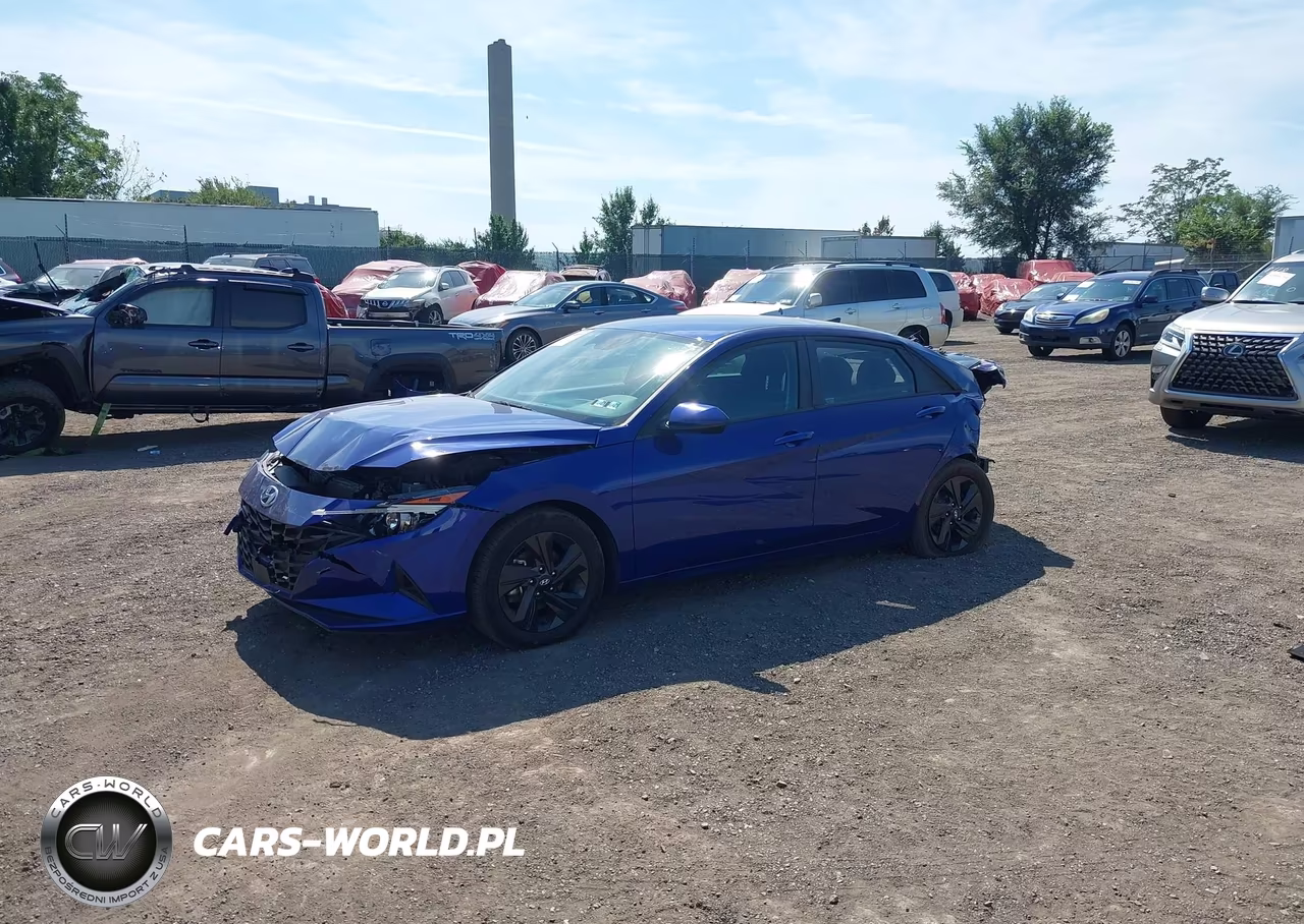2021 Hyundai Elantra Sel VIN:5NPLS4AG6MH028663 - 2