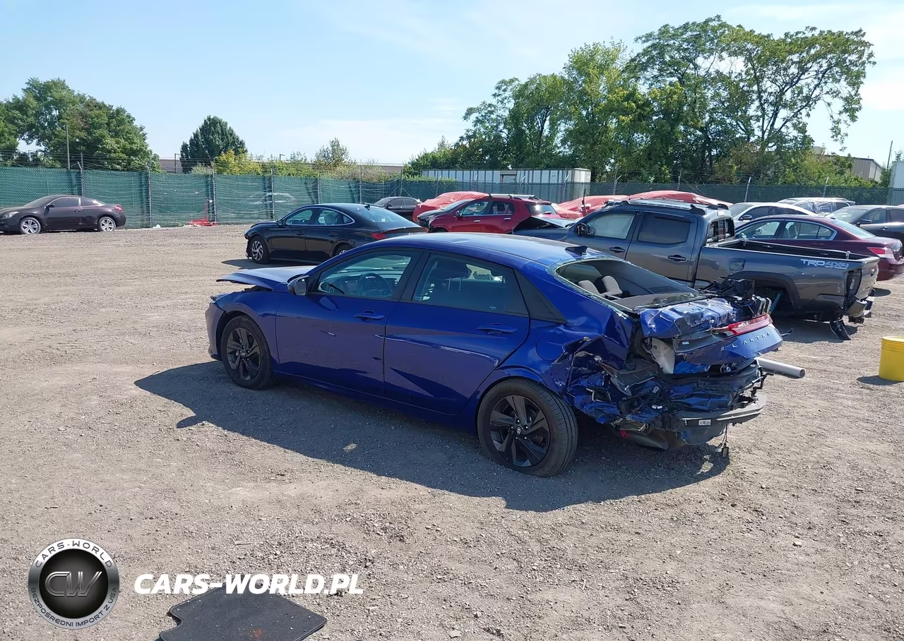 2021 Hyundai Elantra Sel VIN:5NPLS4AG6MH028663 - 3