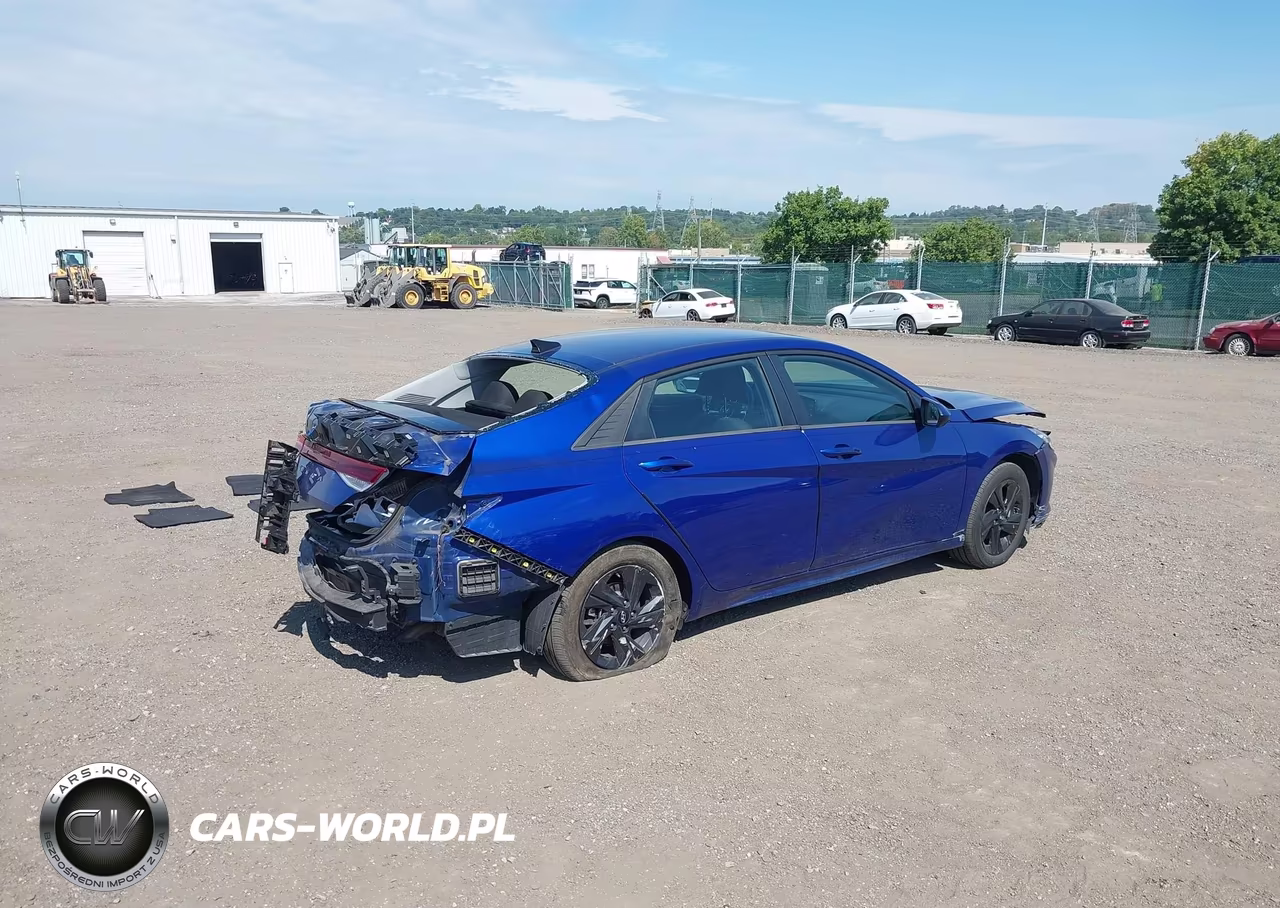 2021 Hyundai Elantra Sel VIN:5NPLS4AG6MH028663 - 4