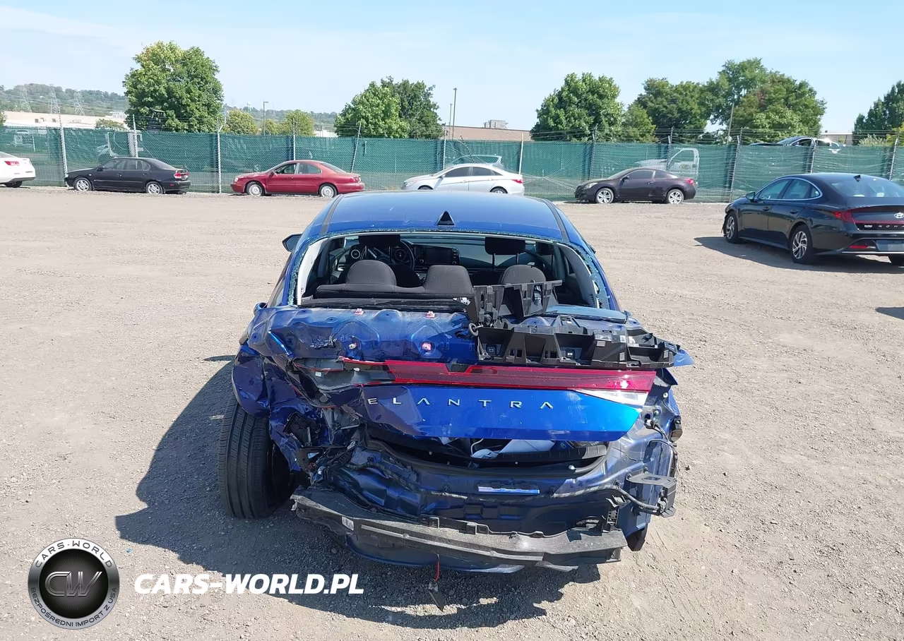 2021 Hyundai Elantra Sel VIN:5NPLS4AG6MH028663 - 6