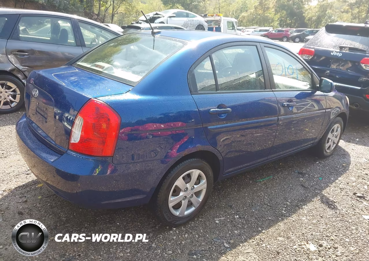 2011 Hyundai Accent Gls VIN:KMHCN4AC9BU591919 - 4