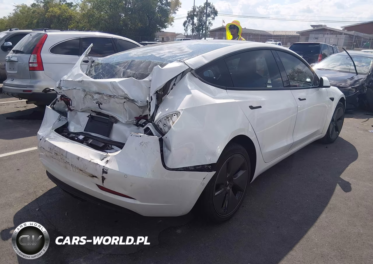 2021 Tesla Model 3 Long Range Dual Motor All-Wheel Drive VIN:5YJ3E1EB9MF013299 - 4