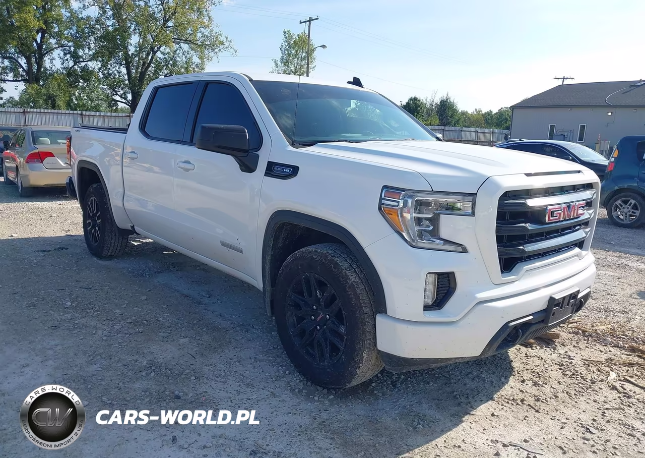 2020 GMC Sierra 1500 4Wd Short Box Elevation