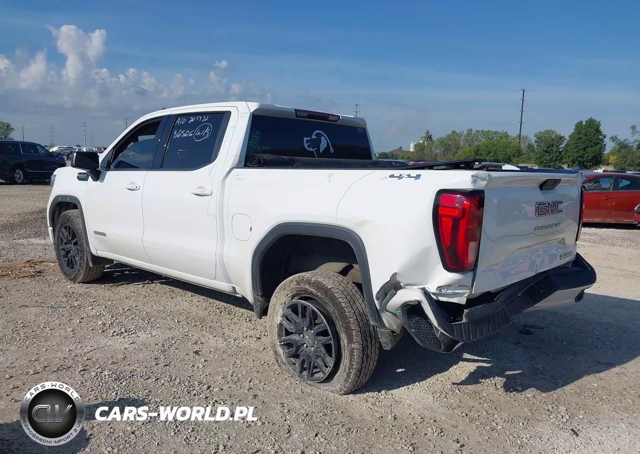 2020 GMC Sierra 1500 4Wd Short Box Elevation VIN:3GTU9CED5LG296699 - 3