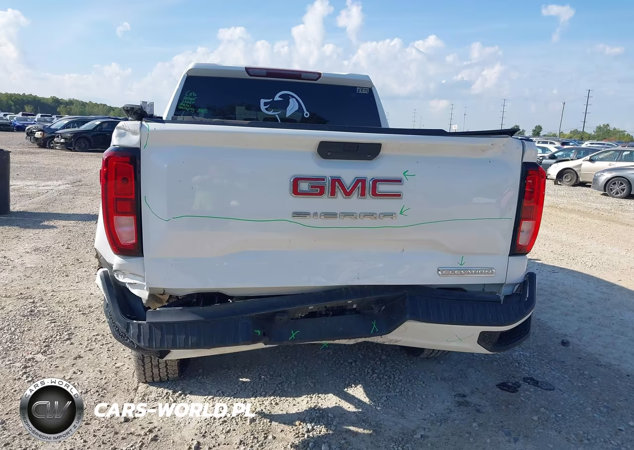 2020 GMC Sierra 1500 4Wd Short Box Elevation VIN:3GTU9CED5LG296699 - 6