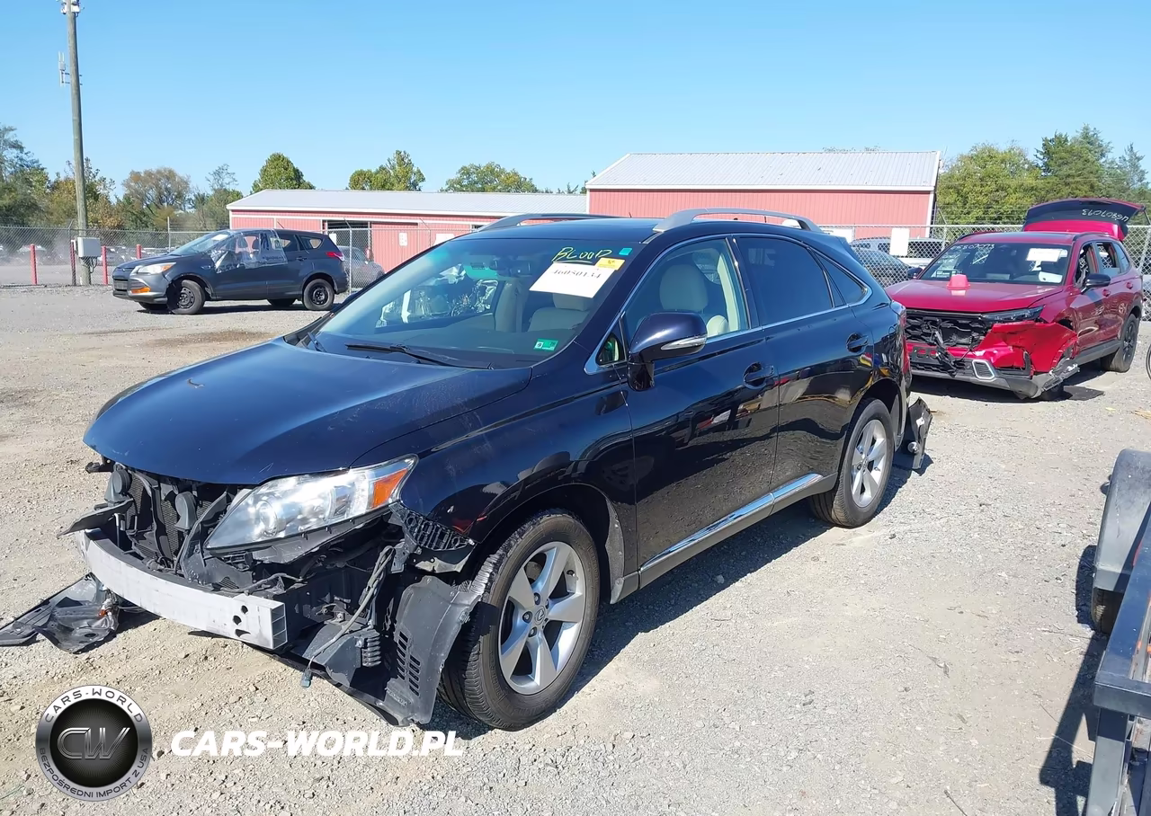 2010 Lexus Rx 350 VIN:2T2BK1BA6AC032016 - 2