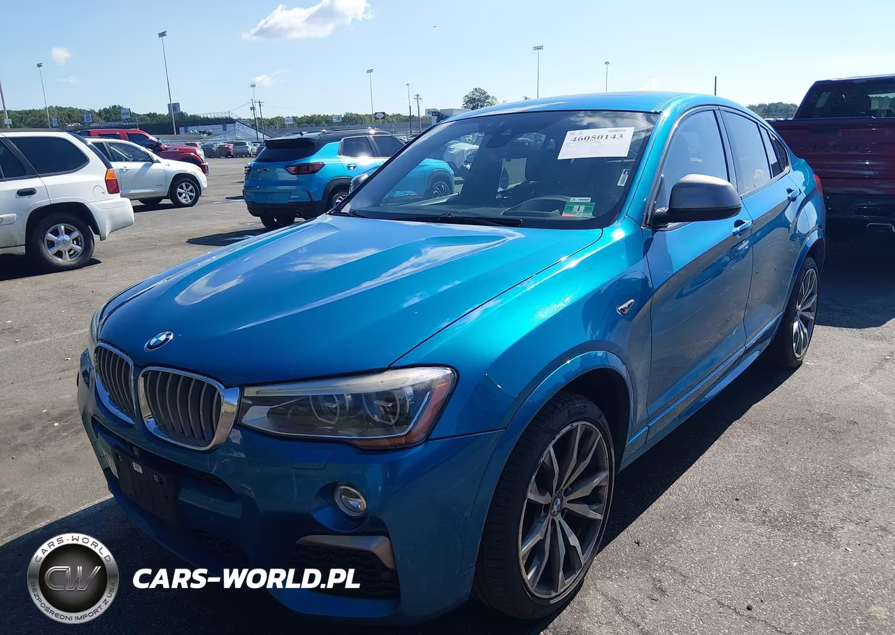 2016 BMW X4 M40I VIN:5UXXW7C55G0M91025 - 2