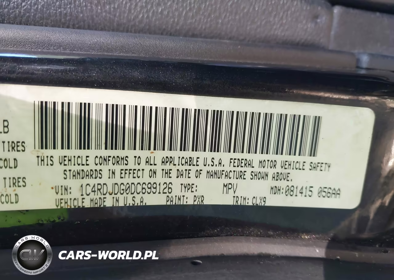 2013 Dodge Durango Crew VIN:1C4RDJDG0DC699126 - 9