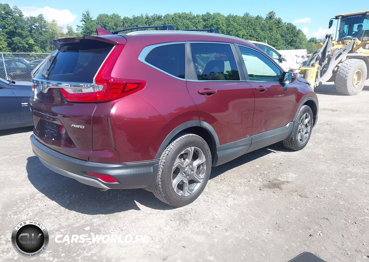 2017 Honda Cr-V Ex-L-Ex-L Navi VIN:5J6RW2H8XHL016335 - 4