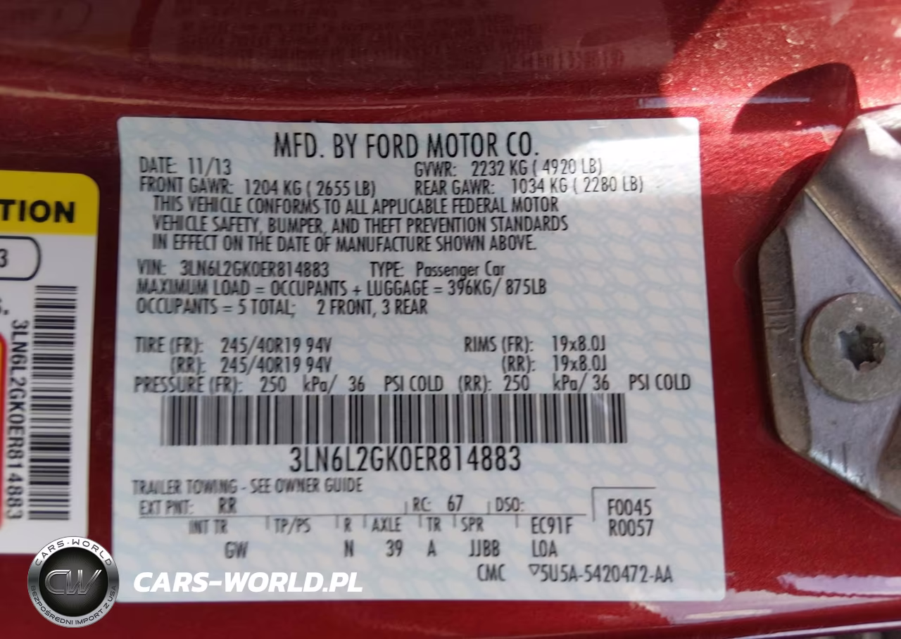2014 Lincoln Mkz VIN:3LN6L2GK0ER814883 - 9