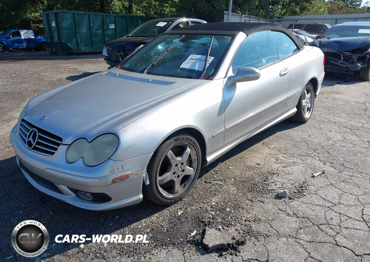 2004 Mercedes-Benz Clk 500 VIN:WDBTK75G54T029292 - 2