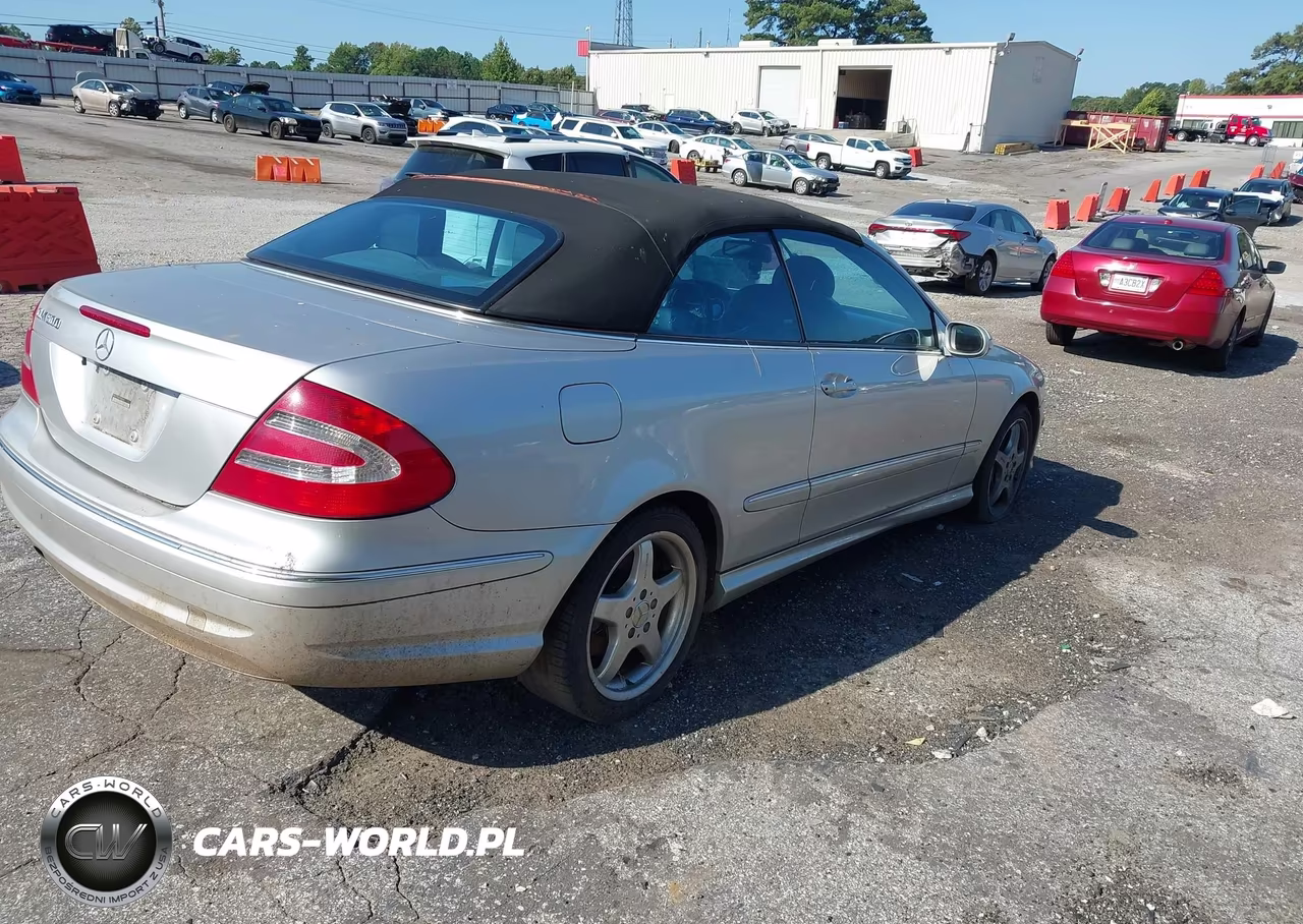 2004 Mercedes-Benz Clk 500 VIN:WDBTK75G54T029292 - 4