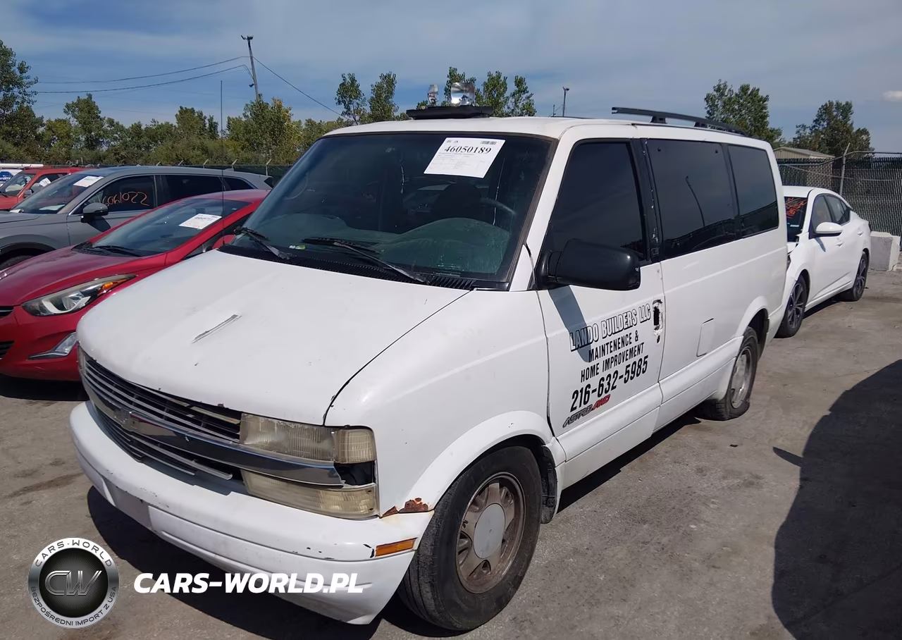 2000 Chevrolet Astro VIN:1GNEL19W7YB191482 - 2