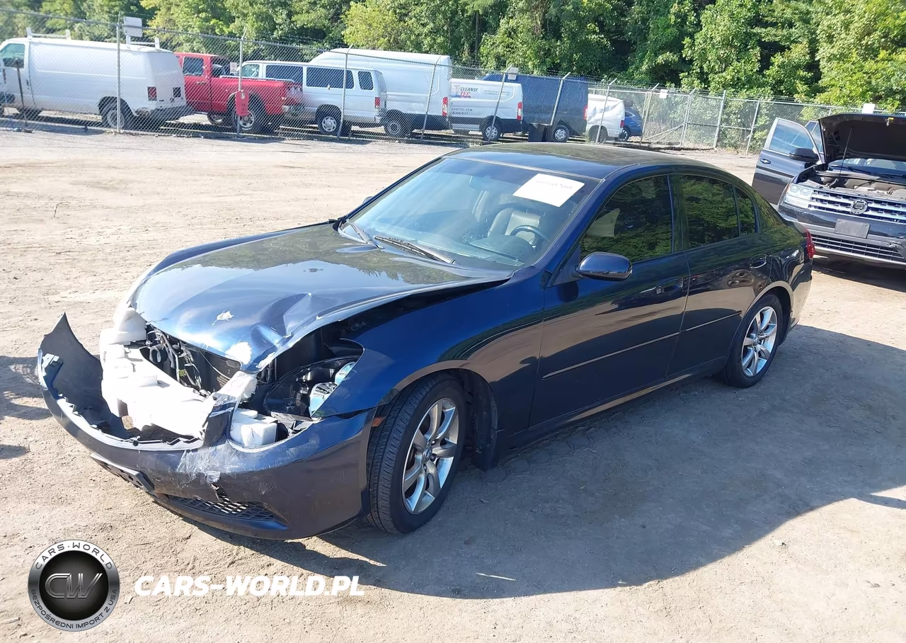 2006 Infiniti G35X VIN:JNKCV51F56M603931 - 2