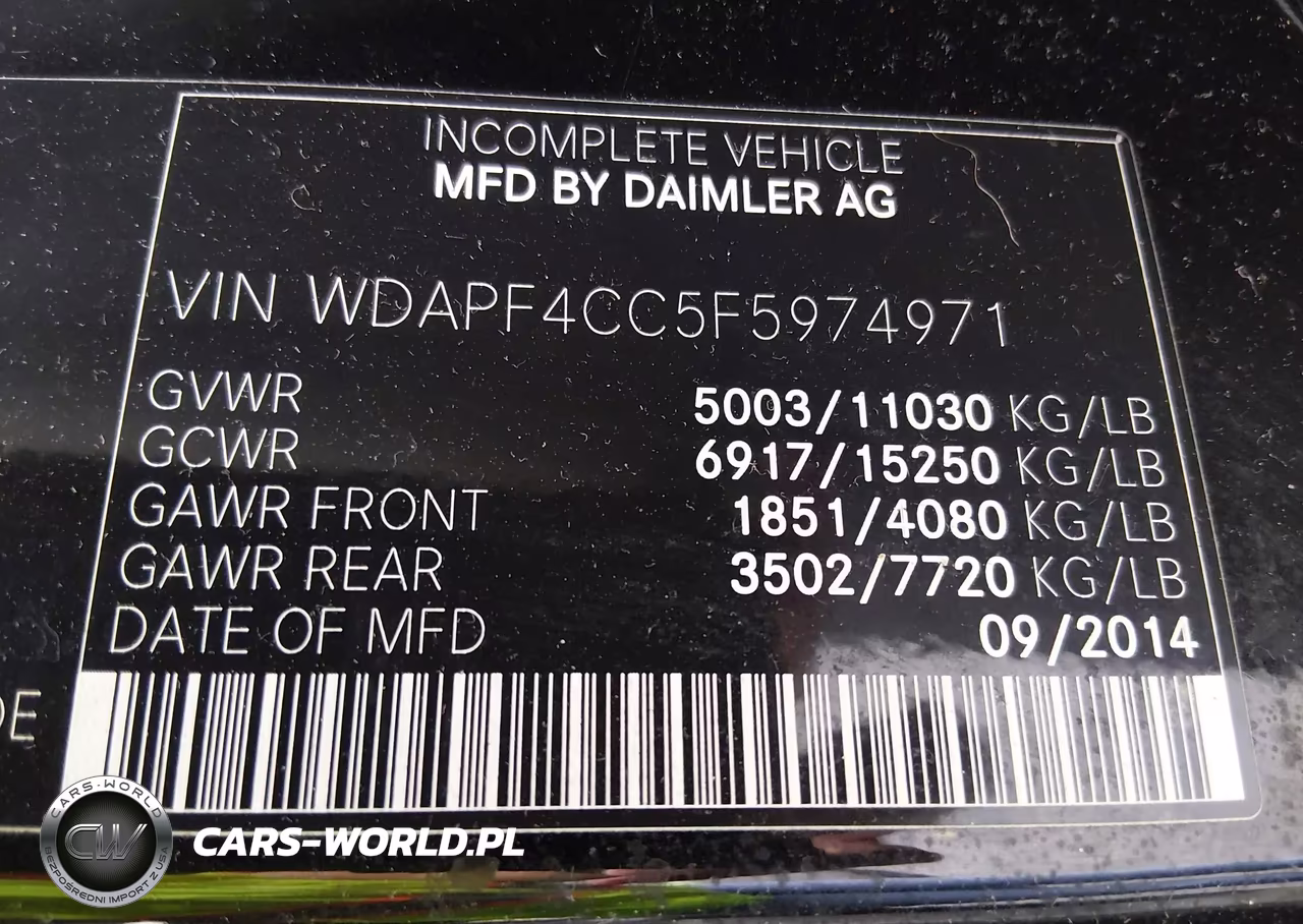 2015 Mercedes-Benz Sprinter 3500 VIN:WDAPF4CC5F5974971 - 9