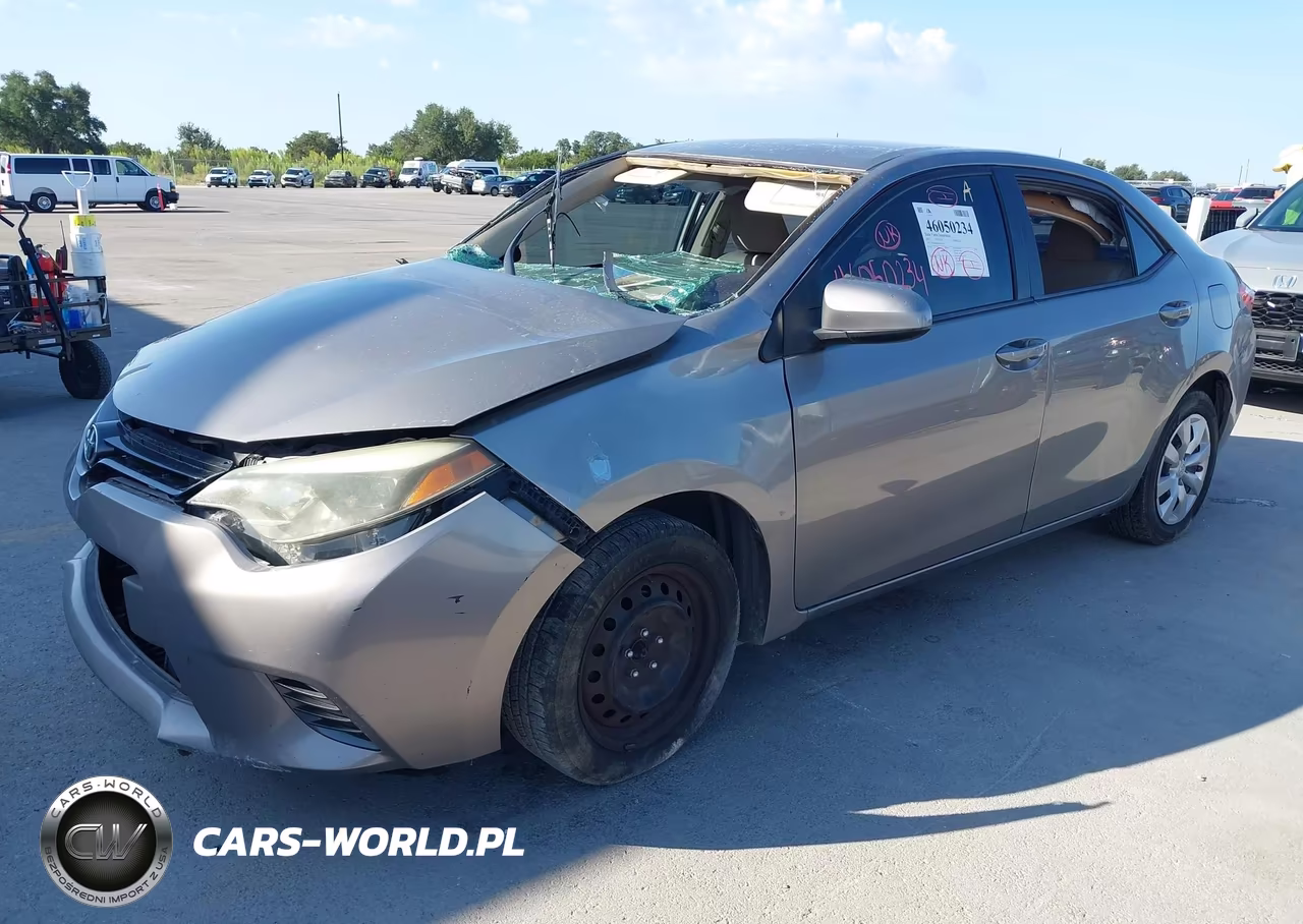 2015 Toyota Corolla Le VIN:2T1BURHE3FC305315 - 2
